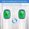 LPOW Thermometer for Adults, Non Contact Infrared Digital Thermometer for Fever, Body Thermometer and Surface Thermometer 2 in 1 Dual Mode(White)